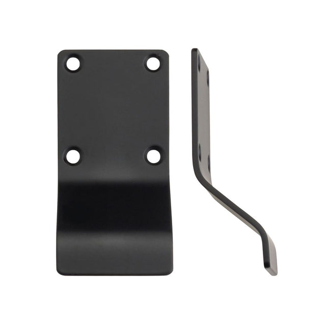 High quality image of the Zoo Hardware - Cylinder Latch Pull - Blank Profile - 88mm x 43mm - PCB - Black | Sku. zas19-pcb | available to order from Trade Door Handles.