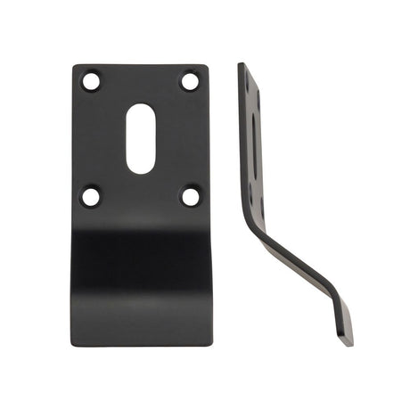 High quality image of the Zoo Hardware - Cylinder Latch Pull - Standard Profile - 88mm x 43mm - PCB - Black | Sku. zas20-pcb | available to order from Trade Door Handles.