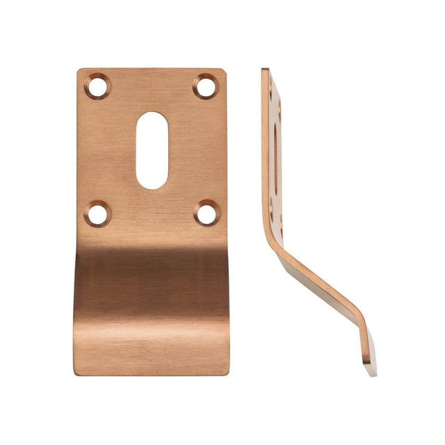 High quality image of the Zoo Hardware - Cylinder Latch Pull - Standard Profile - 88mm x 43mm - TRG | Sku. zas20-trg | available to order from Trade Door Handles.