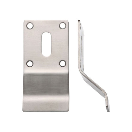 High quality image of the Zoo Hardware - Cylinder Latch Pull - Standard Profile - 88mm x 43mm - Stain Stainless Steel | Sku. zas20ss | available to order from Trade Door Handles.