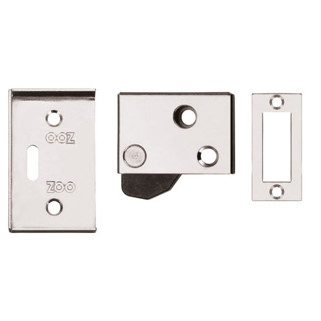 High quality image of the Zoo Hardware - Hush Latch 65x40mm - Polished Chrome | Sku. zas21cp | available to order from Trade Door Handles.