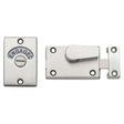 High quality image of the Zoo Hardware - Toilet Door Indicator - Stain Stainless Steel | Sku. zas25ss | available to order from Trade Door Handles.