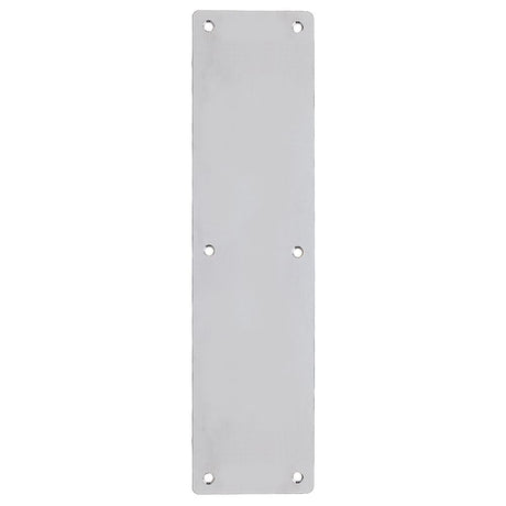 High quality image of the Zoo Hardware - Finger Plate - Blank (Rounded Corner) 75mm x 300mm - Stain Stainless Steel | Sku. zas32rass | available to order from Trade Door Handles.