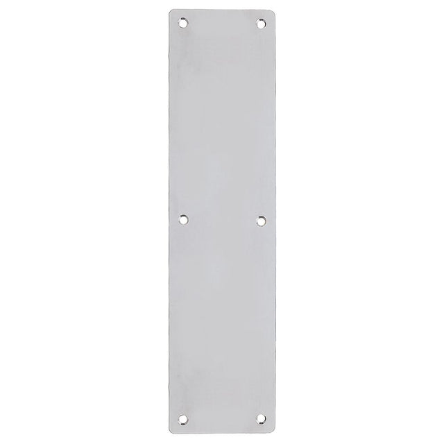 High quality image of the Zoo Hardware - Finger Plate - Blank (Rounded Corner) 75mm x 300mm - Stain Stainless Steel | Sku. zas32rass | available to order from Trade Door Handles.