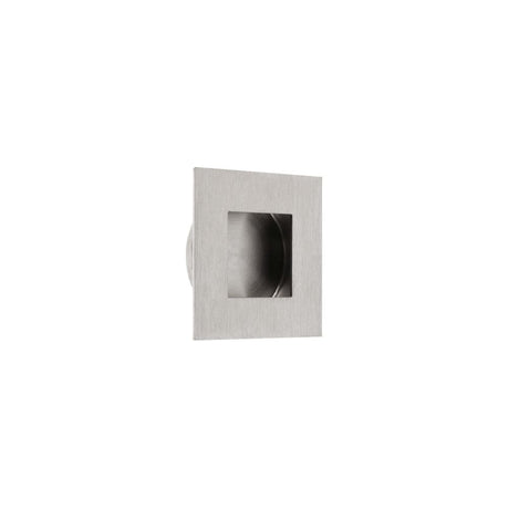 High quality image of the Zoo Hardware - Square Flush Pull 40mm x 40mm - Stain Stainless Steel | Sku. zas40bss | available to order from Trade Door Handles.