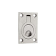 High quality image of the Zoo Hardware - Flush Ring Pull - 62 x 44mm - Stain Stainless Steel | Sku. zas42ss | available to order from Trade Door Handles.