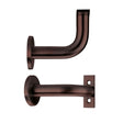 High quality image of the Zoo Hardware - Handrail Bracket - PVD Etna Bronze | Sku. zas45-etb | available to order from Trade Door Handles.