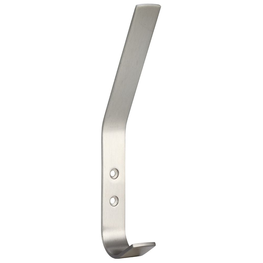 High quality image of the Zoo Hardware - Hat and Coat Hook 180mm - Stain Stainless Steel | Sku. zas73ss | available to order from Trade Door Handles.