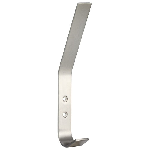 High quality image of the Zoo Hardware - Hat and Coat Hook 180mm - Stain Stainless Steel | Sku. zas73ss | available to order from Trade Door Handles.