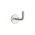 High quality image of the Zoo Hardware - Circular Single Robe Hook - Stain Stainless Steel | Sku. zas74ss | available to order from Trade Door Handles.