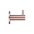 High quality image of the Zoo Hardware - Wall Mounted Hook With Rose - Tuscan Rose Gold | Sku. zas75-trg | available to order from Trade Door Handles.