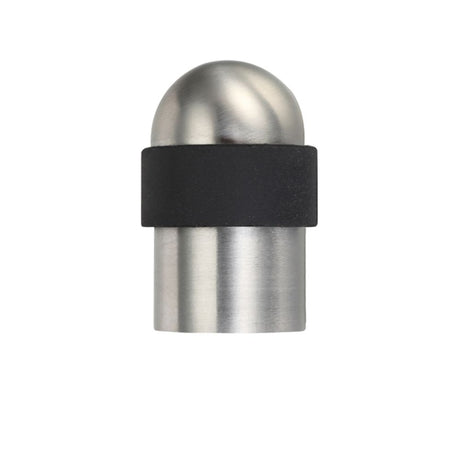 High quality image of the Zoo Hardware - Door Stop Floor Mounted - Round Collared Domed Top 51mm Projection - Stain Stainless Steel | Sku. zas88ss | available to order from Trade Door Handles.