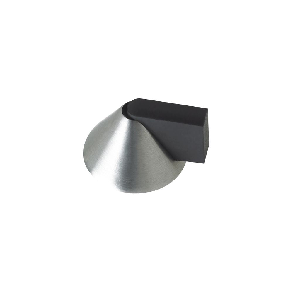 High quality image of the Zoo Hardware - Door Stop Floor Mounted - Cone shape 38mm dia. - Stain Stainless Steel | Sku. zas89ss | available to order from Trade Door Handles.