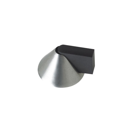High quality image of the Zoo Hardware - Door Stop Floor Mounted - Cone shape 38mm dia. - Stain Stainless Steel | Sku. zas89ss | available to order from Trade Door Handles.