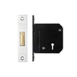 High quality image of the Zoo Hardware - British Standard 5 Lever Deadlock - 80mm c/w Esc - Chubb Retro Fit 3G114 - Stain Stainless Steel | Sku. zbscd80ss | available to order from Trade Door Handles.