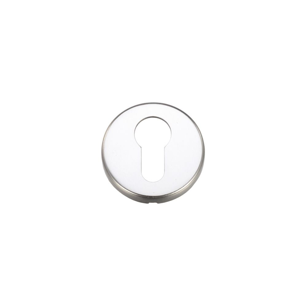 High quality image of the Zoo Hardware - Escutcheons Euro Profile 51.5mm - Satin Aluminium | Sku. zca001sa | available to order from Trade Door Handles.