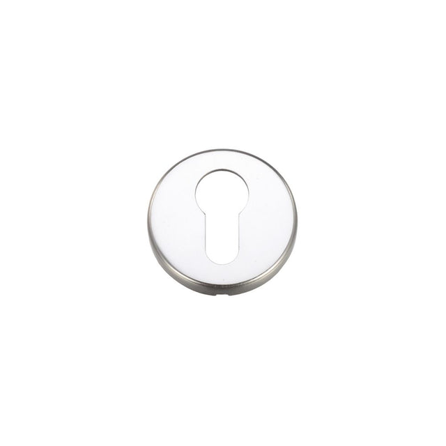 High quality image of the Zoo Hardware - Escutcheons Euro Profile 51.5mm - Satin Aluminium | Sku. zca001sa | available to order from Trade Door Handles.