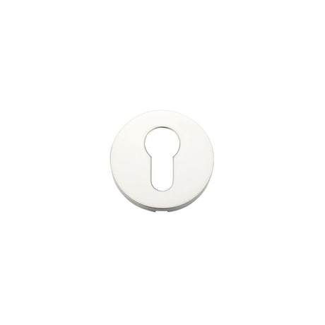 High quality image of the Zoo Hardware - Escutcheon Euro Profile - 52mm Rose Grade 304 - Polished Stainless Steel | Sku. zcs001ps | available to order from Trade Door Handles.