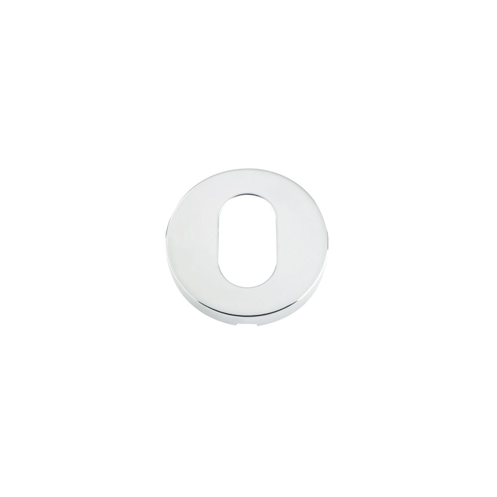 High quality image of the Zoo Hardware - Escutcheon Oval Profile - 52mm Rose Grade 304 - Polished Stainless Steel | Sku. zcs003ps | available to order from Trade Door Handles.