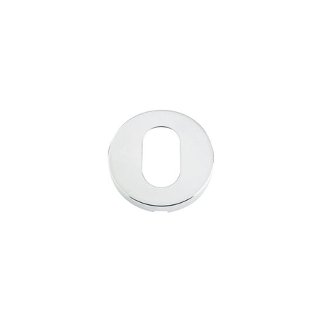 High quality image of the Zoo Hardware - Escutcheon Oval Profile - 52mm Rose Grade 304 - Polished Stainless Steel | Sku. zcs003ps | available to order from Trade Door Handles.