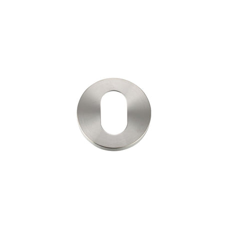 High quality image of the Zoo Hardware - Escutcheon Oval Profile - 52mm Rose - Grade 304 - Stain Stainless Steel | Sku. zcs003ss | available to order from Trade Door Handles.