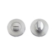 High quality image of the Zoo Hardware - Turn and Release complete with escutcheon and 5mm spindle - 52mm Rose - Grade 304 - Stain Stainless Steel | Sku. zcs004ss | available to order from Trade Door Handles.
