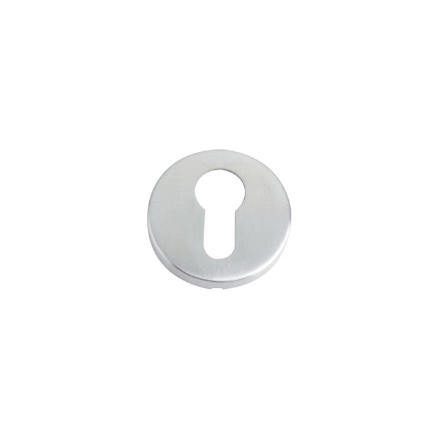 High quality image of the Zoo Hardware - Euro Profile Escutcheon - 52mm Dia - Grade 201 - Stain Stainless Steel | Sku. zcs2001ss | available to order from Trade Door Handles.