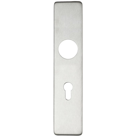 High quality image of the Zoo Hardware - Cover plate for 19 mm and 22mm RTD Lever on Backplate - Din Euro Profile/72mm Centres - SSS | Sku. zcs31epss72 | available to order from Trade Door Handles.