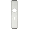 High quality image of the Zoo Hardware - Cover plate for 19 mm and 22mm RTD Lever on Backplate - Lock 57mm - Stain Stainless Steel | Sku. zcs31ss | available to order from Trade Door Handles.