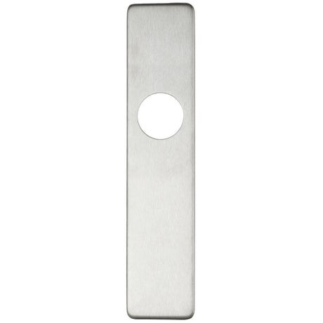 High quality image of the Zoo Hardware - Cover plate for 19 mm and 22mm RTD Lever on Backplate - Latch - Stain Stainless Steel | Sku. zcs32ss | available to order from Trade Door Handles.