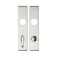 High quality image of the Zoo Hardware - Cover plate for 19 mm and 22mm RTD Lever on Backplate - Din Bathroom/78mm Centres - SSS | Sku. zcs33ss78 | available to order from Trade Door Handles.