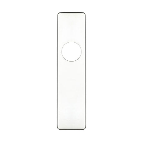 High quality image of the Zoo Hardware - Cover plate for 19 mm RTD Lever on Short Backplate - Latch - 45mm x 180mm - Polished Stainless Steel | Sku. zcs42ps | available to order from Trade Door Handles.