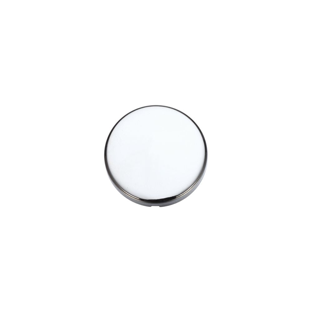 High quality image of the STANZA - Blank Profile Escutcheon 52mm dia - Polished Chrome | Sku. zcz000cp | available to order from Trade Door Handles.