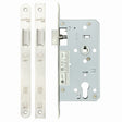 High quality image of the Vier - Din Latch - Backset 55mm - Stain Stainless Steel | Sku. zdl0055lss | available to order from Trade Door Handles.