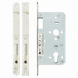 High quality image of the Vier - Din Euro Deadlock - Backset 60mm Radius - Stain Stainless Steel | Sku. zdl0060rss | available to order from Trade Door Handles.