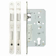 High quality image of the Vier - Din Euro Sashlock - 72mm c/c Backset 55mm Radius - Stain Stainless Steel | Sku. zdl7255rss | available to order from Trade Door Handles.