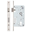 High quality image of the Vier - Din Euro Sashlock - 72mm c/c Backset 60mm - Single Throw - Stain Stainless Steel | Sku. zdl7260stss | available to order from Trade Door Handles.
