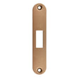 High quality image of the Zoo Hardware - Radius Forend, Strike and Escutcheon Pack t/s ZFB01 Fire Brigade Lock, Bronze Finish | Sku. zfbap01-r-bz | available to order from Trade Door Handles.
