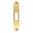High quality image of the Zoo Hardware - Radius Forend, Strike and Escutcheon Pack t/s ZFB01 Fire Brigade Lock, PVD Polished Brass Finish | Sku. zfbap01-r-pvdpb | available to order from Trade Door Handles.
