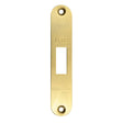 High quality image of the Zoo Hardware - Square Forend, Strike and Escutcheon Pack t/s ZFB02 Fire Brigade Lock, Radius, PVD Polished Brass Finish | Sku. zfbap02-r-pvdpb | available to order from Trade Door Handles.