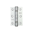 High quality image of the Zoo Hardware - Door Hinge 2 Ball Bearing 3"x2"x2mm - Polished Chrome | Sku. zhs32cp | available to order from Trade Door Handles.