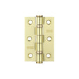 High quality image of the Zoo Hardware - Door Hinge 2 Ball Bearing 3"x2"x2mm - Electro Brass | Sku. zhs32eb | available to order from Trade Door Handles.