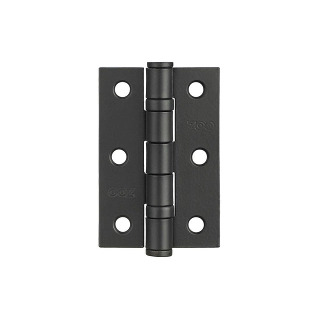 High quality image of the Zoo Hardware - Door Hinge 2 Ball Bearing 3"x2"x2mm - Black | Sku. zhs32pcb | available to order from Trade Door Handles.