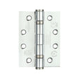 High quality image of the Zoo Hardware - Ball Bearing Hinge - Steel 102 x 76 x 3mm - Polished Chrome | Sku. zhs43cp | available to order from Trade Door Handles.