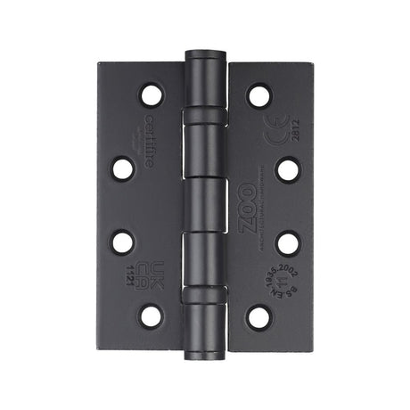High quality image of the Zoo Hardware - Ball Bearing Hinge - Steel 102 x 76 x 3mm - Black | Sku. zhs43pcb | available to order from Trade Door Handles.