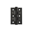 High quality image of the Zoo Hardware - Grade 7 - 76mm x 50mm x 2mm Hinge - Ball Bearing UKCA/CE Matt Black | Sku. zhss232-fd-mb | available to order from Trade Door Handles.