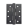 High quality image of the Zoo Hardware - Grade 13 Hinges - Ball Bearing 102mm x 76mm x 3mm Square Corner - Matt Black | Sku. zhss243-mb | available to order from Trade Door Handles.
