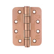 High quality image of the Zoo Hardware - Grade 13 Hinges - Ball Bearing 102mm x 76mm x 3mm Radius Corner - PVD Satin Bronze | Sku. zhss243r-pvdbz | available to order from Trade Door Handles.