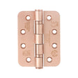 High quality image of the Zoo Hardware - Grade 13 Hinges - Ball Bearing 102mm x 76mm x 3mm Radius Corner - Tuscan Rose Gold | Sku. zhss243r-trg | available to order from Trade Door Handles.
