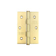 High quality image of the Zoo Hardware - Stainless Steel Slim Knuckle Door Hinge 76 x 52 x 1.5mm - PVD Brass | Sku. zhss352pvd | available to order from Trade Door Handles.